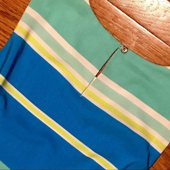 VINCE CAMUTO Pastel Stripe Dress - Picture 3 of 5